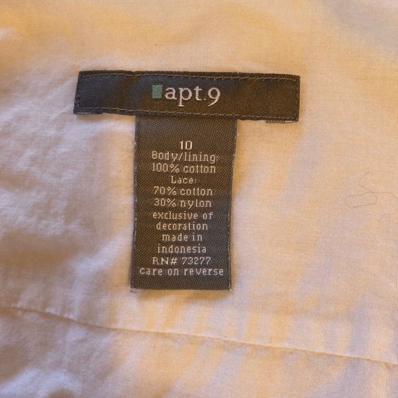 Apt. 9 White Circle Skirt - Picture 6 of 7